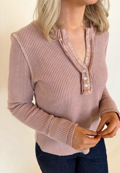 Dear John Luna Thermal Top