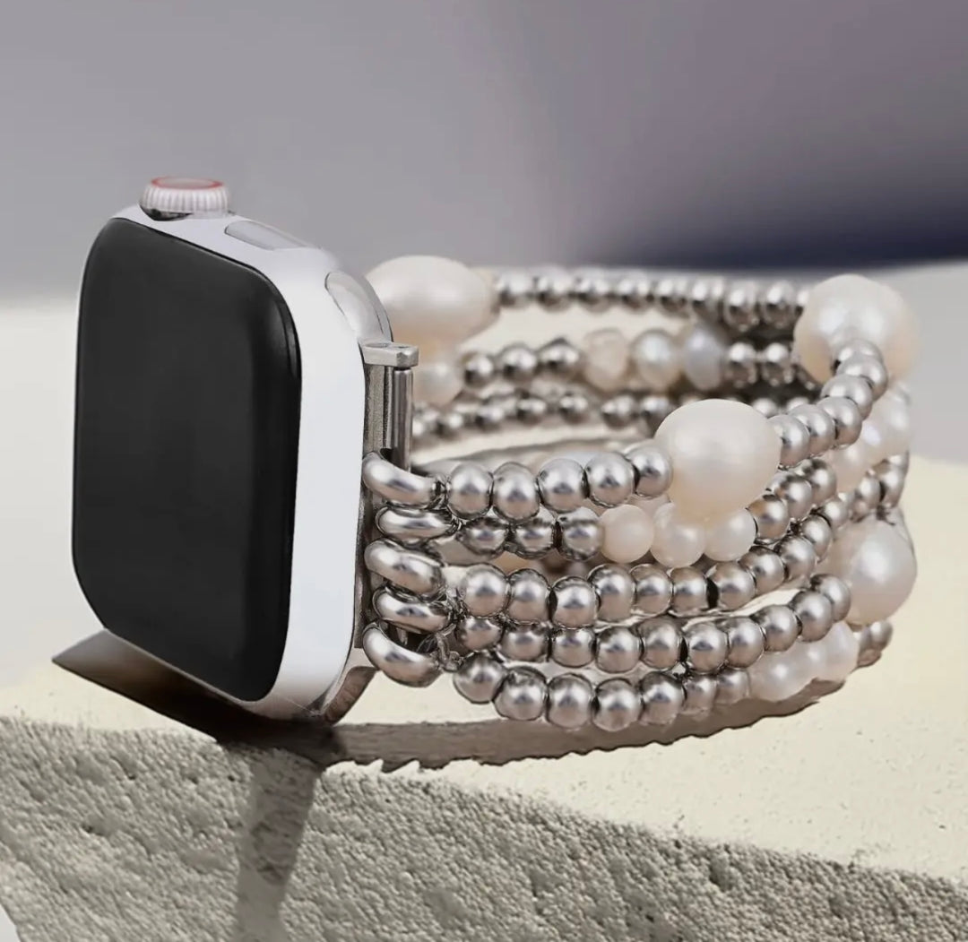 Beaded Stretch Apple Watch Bracelet