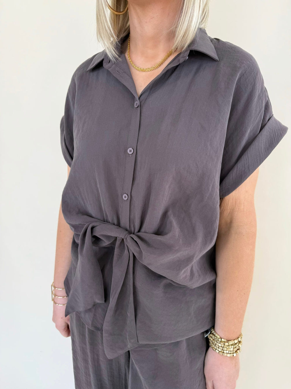The Farrah Tie-Front Set