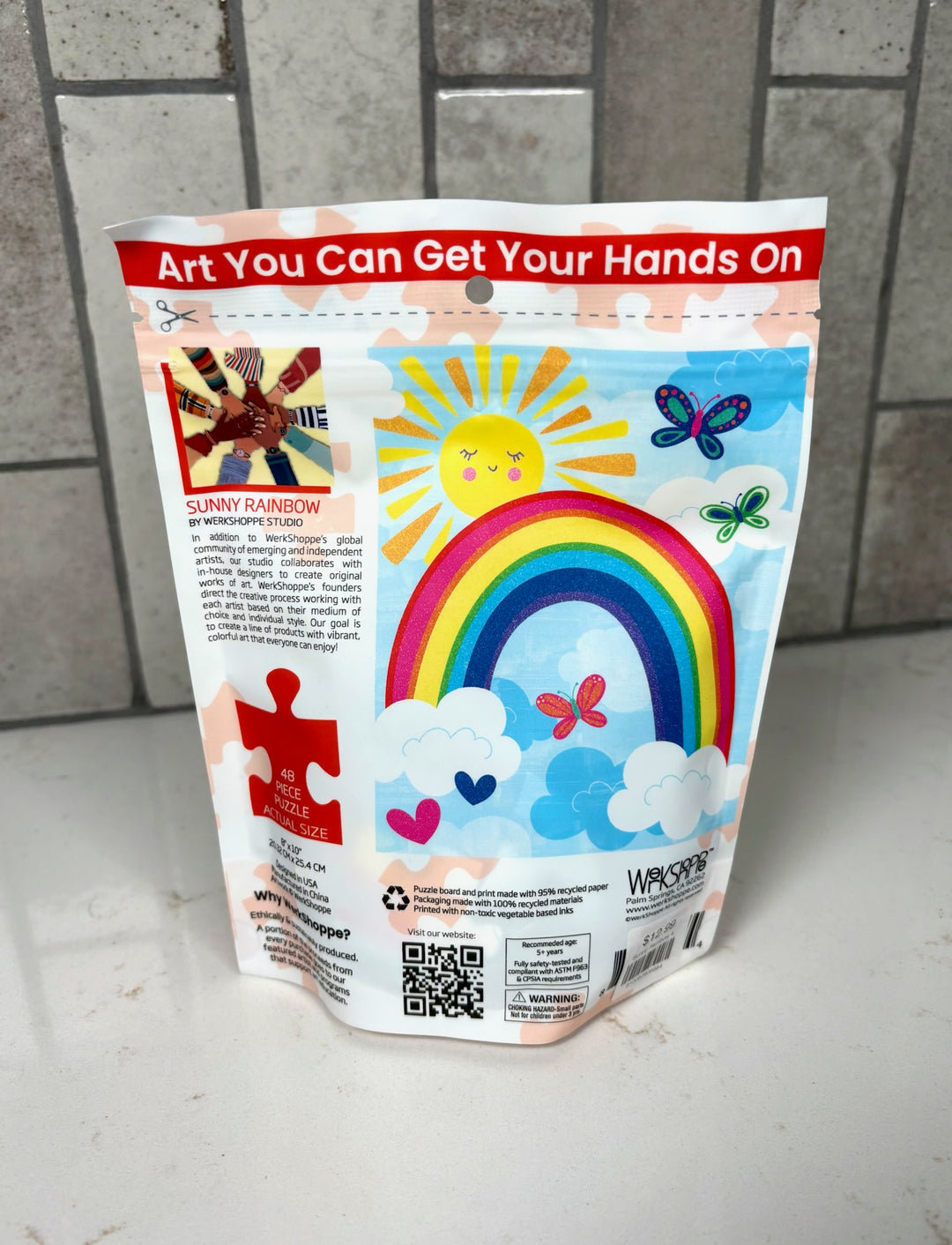Sunny Rainbow 48 Piece Puzzle Snax