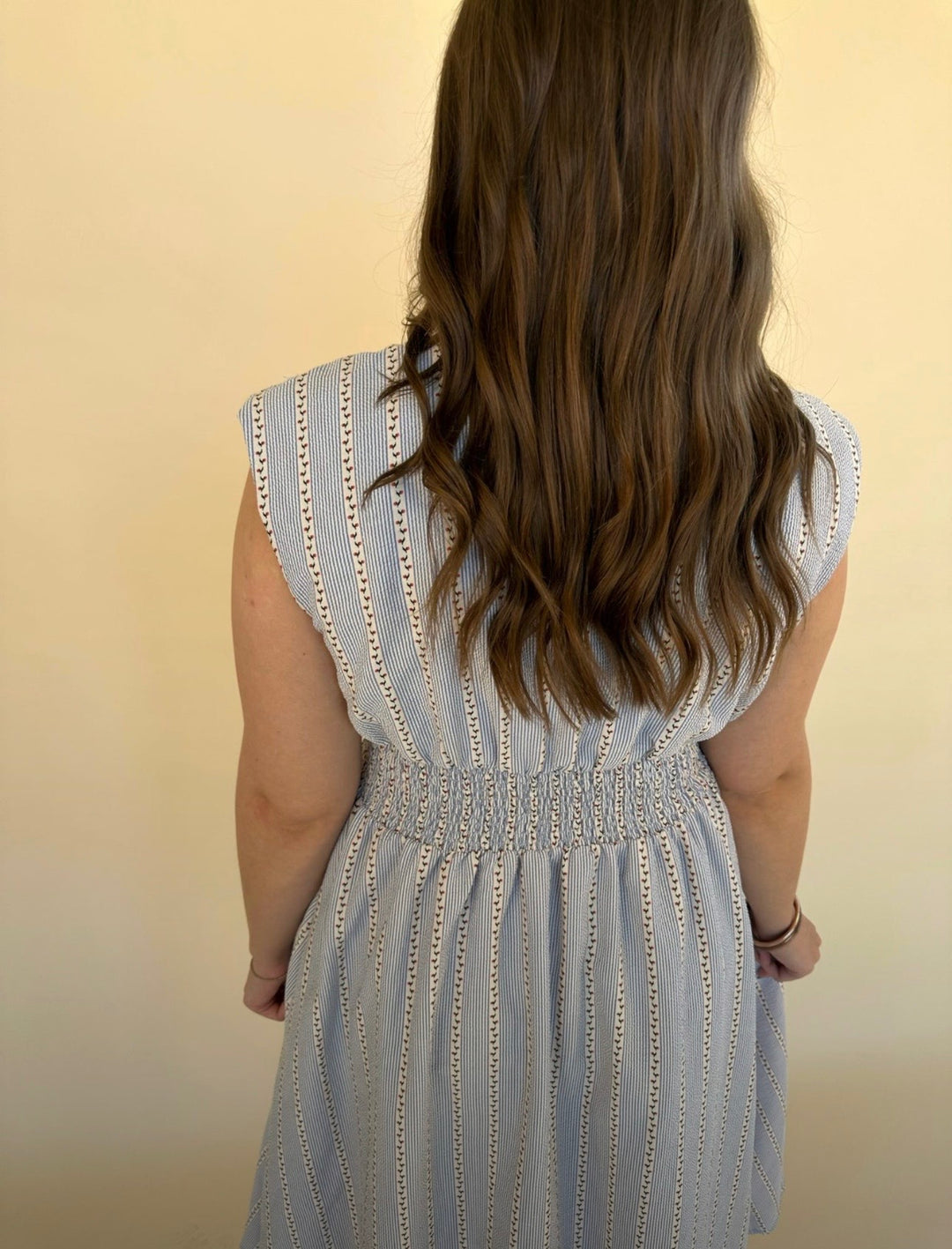 Hallie Sleeveless Denim Dress