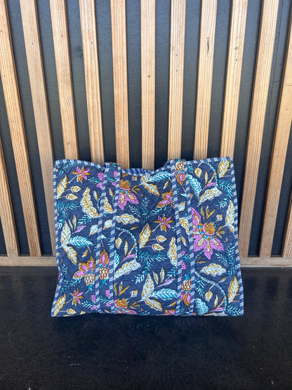 Large Quilted Tote Bag