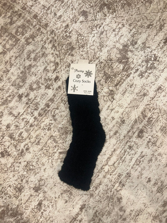 Solid Cable Pattern Cozy Socks Set