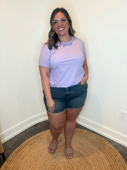 Grace Cotton Short Sleeve Top