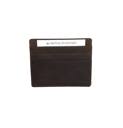 Leather Embossed Slim Wallet