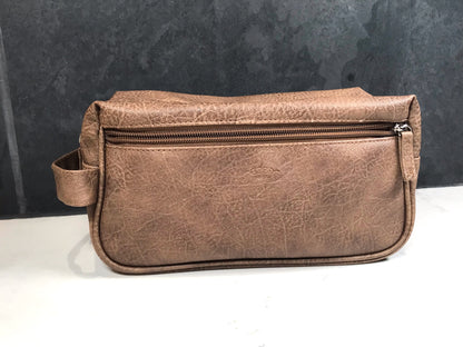 Brooks Shaving Kit Brown