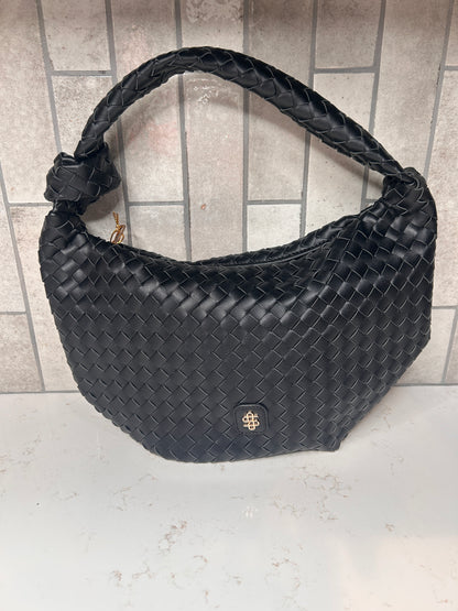 Leather Braided Knot Bag