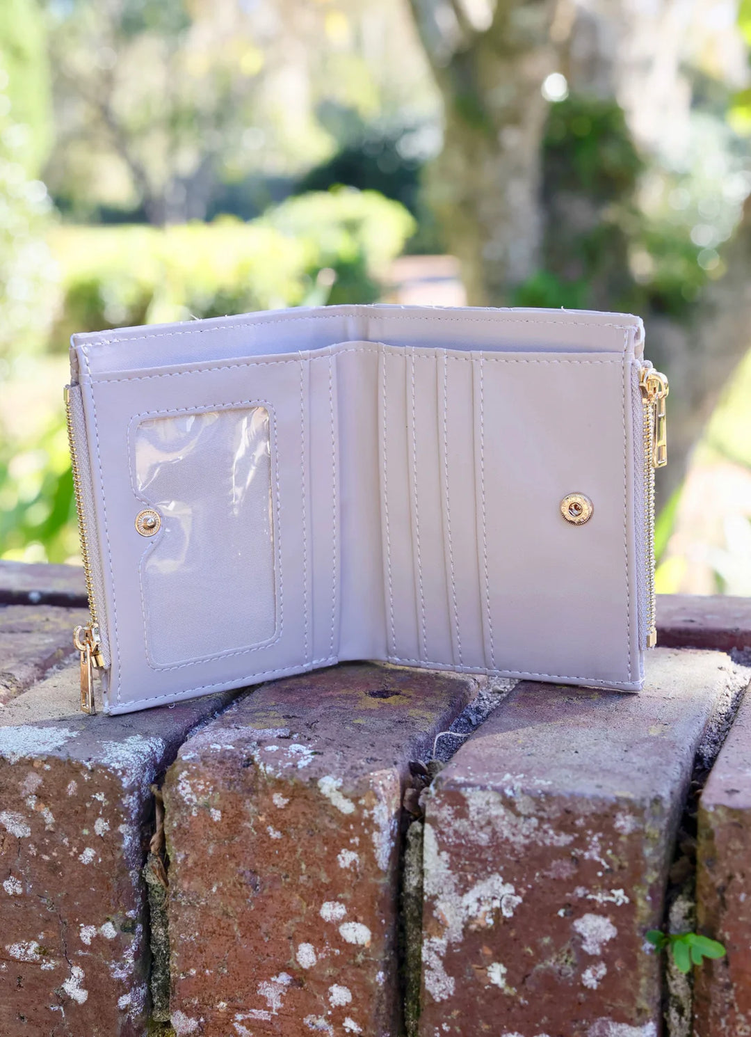 Monica Double Zip Wallet