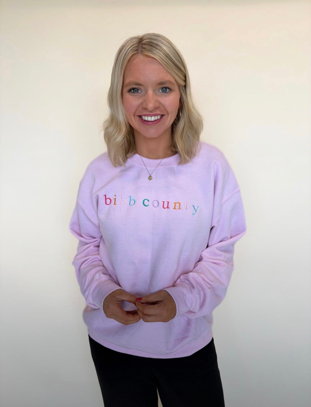 Bibb County Embroidered Sweatshirt