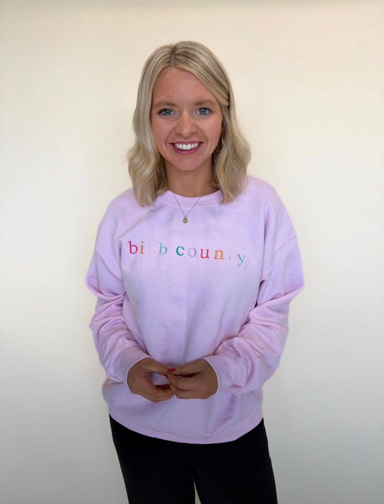 Bibb County Embroidered Sweatshirt