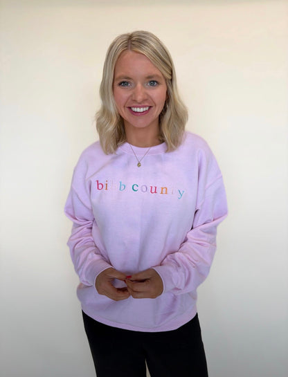 Bibb County Embroidered Sweatshirt