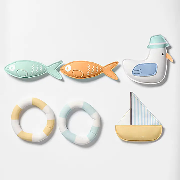 Dive Buddies Sid the Seagull Multi - Set of 6