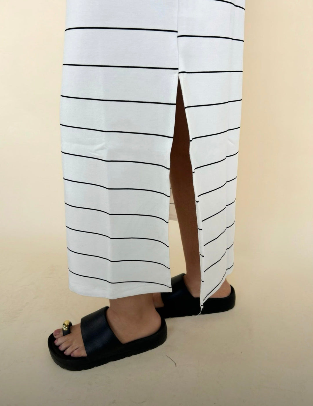 Giana Modal Stripe Maxi Dress