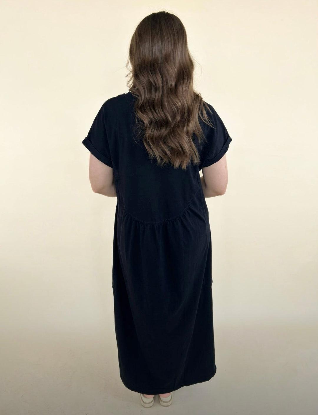 Dalia Washed Cotton Maxi Dress