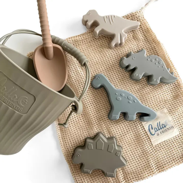 Dominic’S Dino Silicone Beach Toy Set