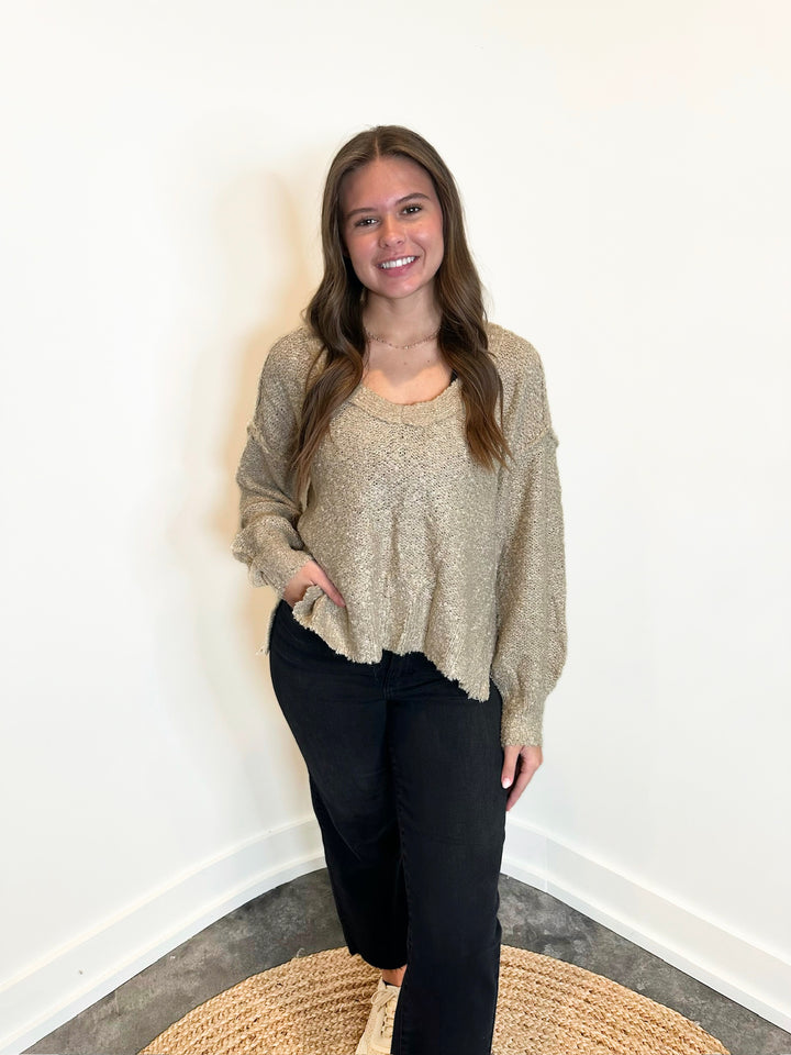 Ava V Neck Sweater