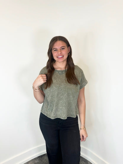 Amira Back Seam Detail Top