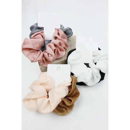 Silk Scrunchie Set