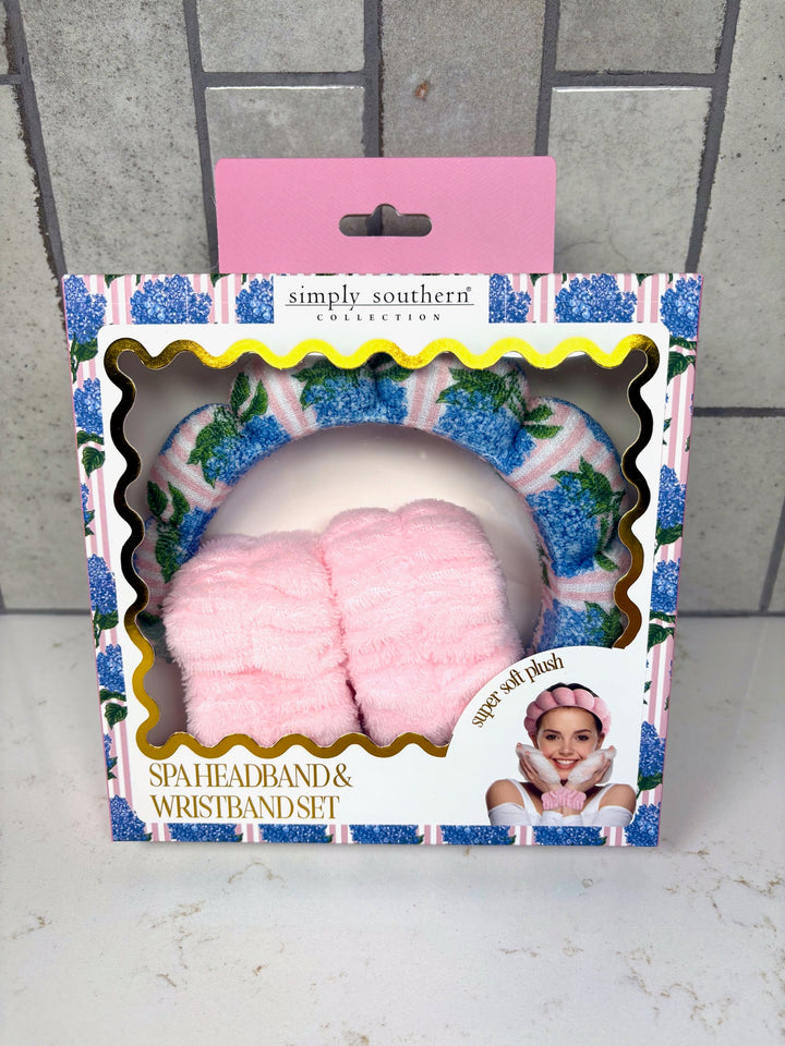 Spa Headband &amp; Wristband Set