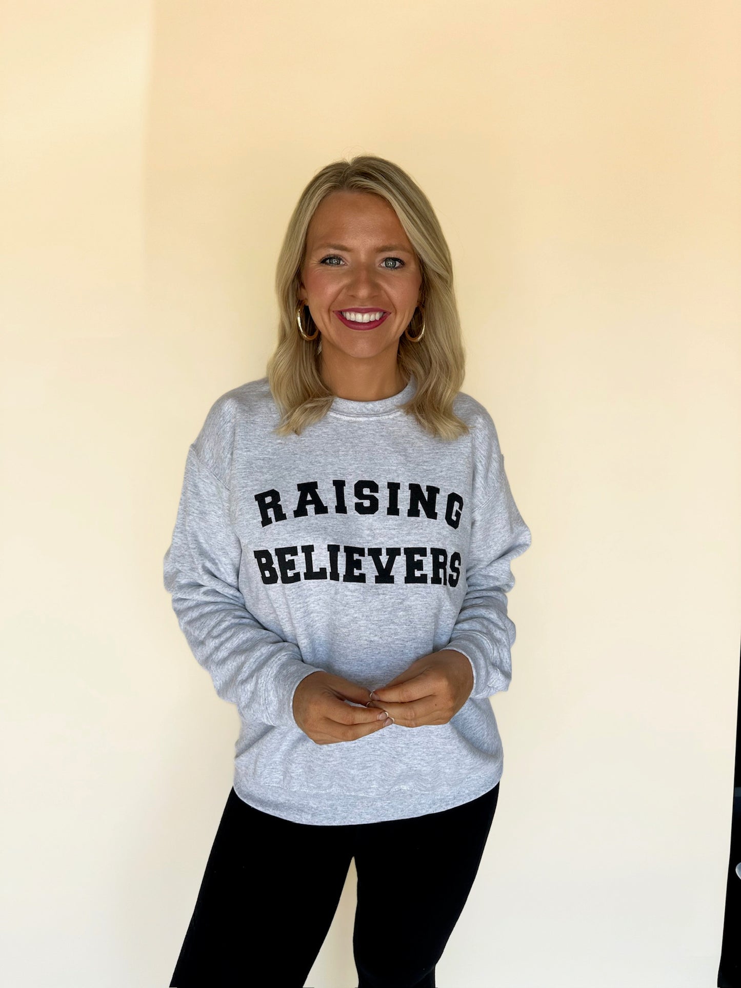 Raising Believers Ash Graphic Sweatshirt