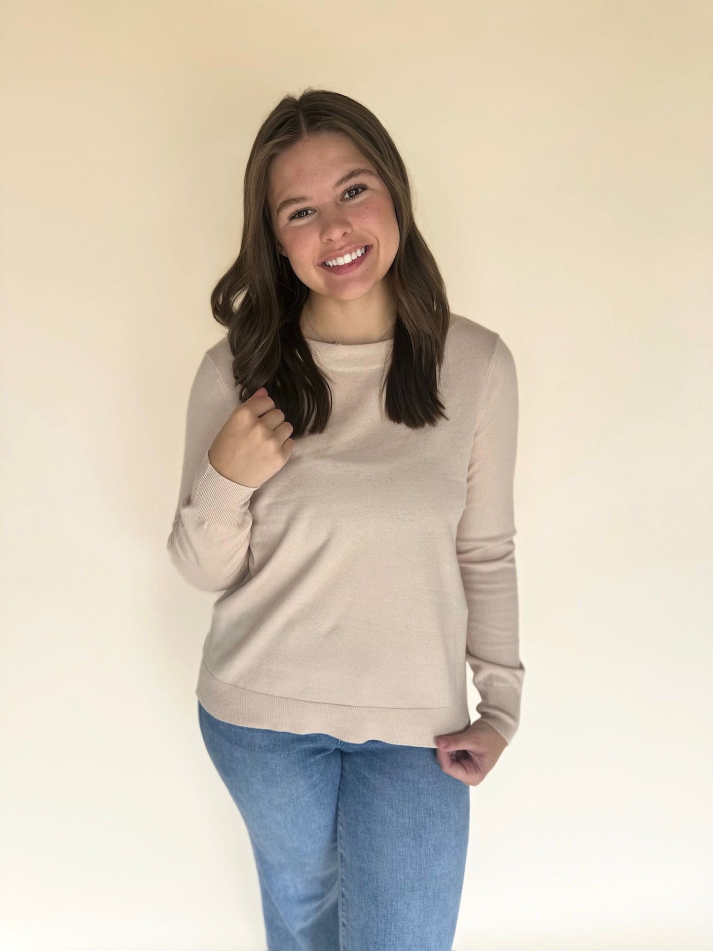 Lureva Boat Neck Sweater