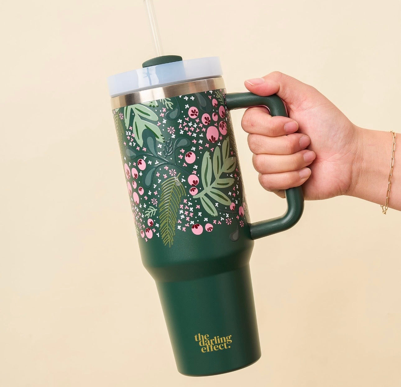 Holiday Lifestyle Flip Straw Tumbler - 40 oz