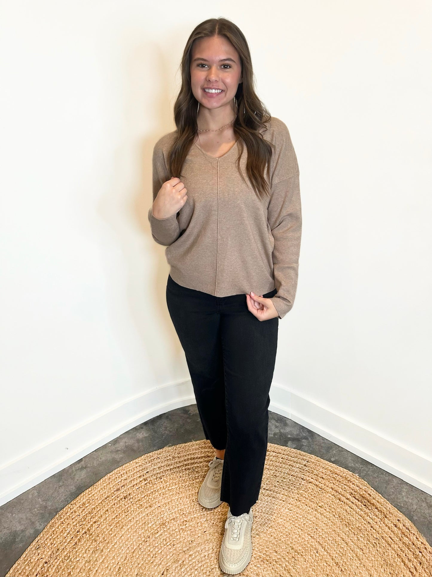 Myla Seam Knit Sweater