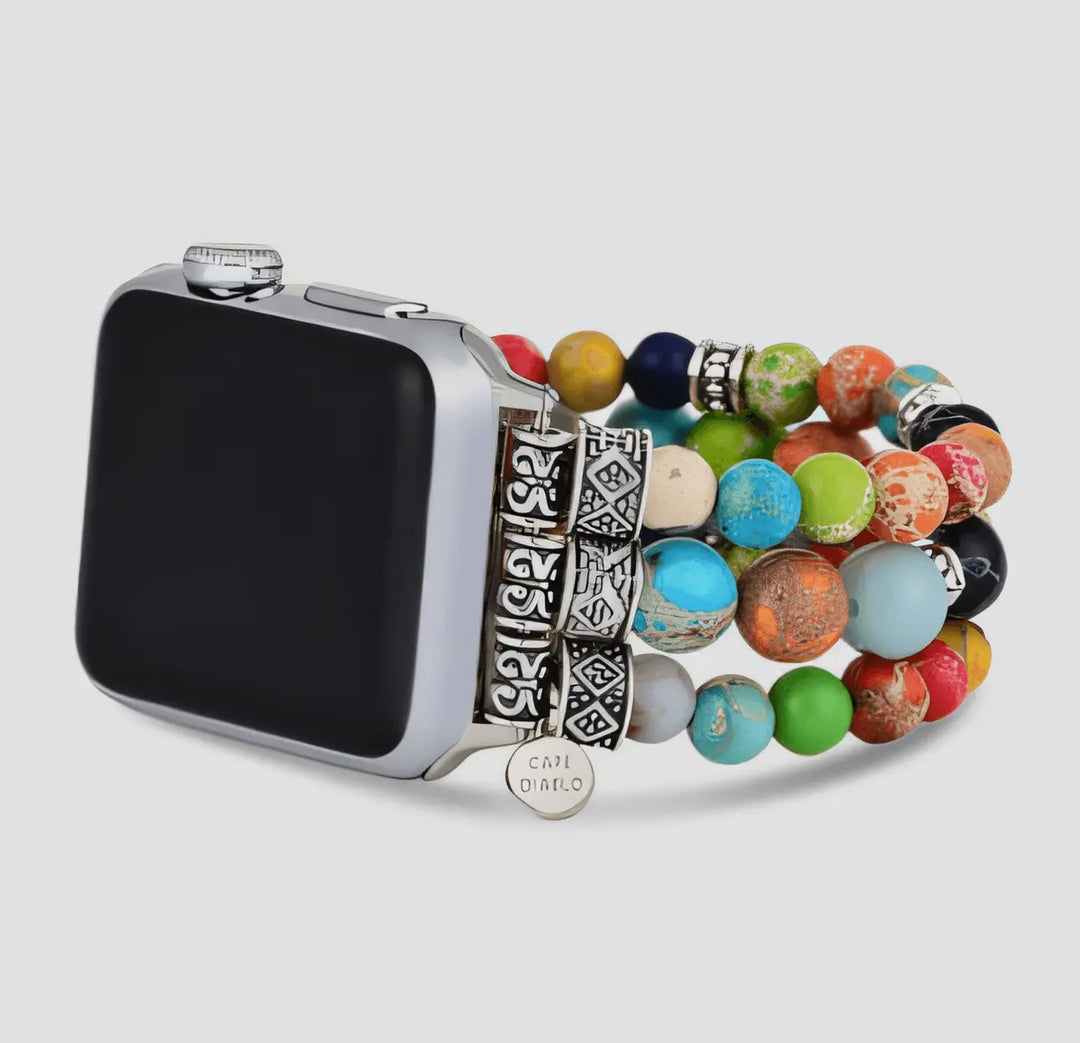 Beaded Stretch Apple Watch Bracelet