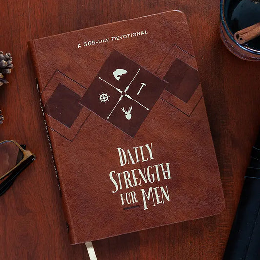 Daily Strength For Men (Devotional, Father's Day Gift Ideas)