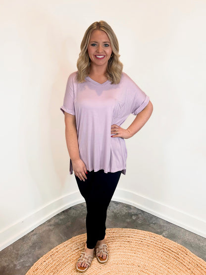 Eva Grace V-Neck Top