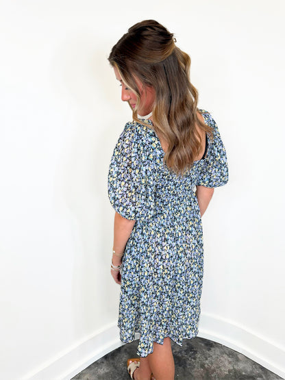 Ivy Floral Smocked Dress