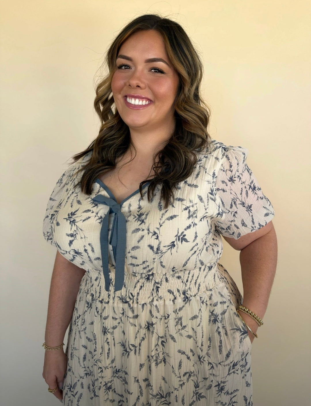 Zoya Floral Bow Dress
