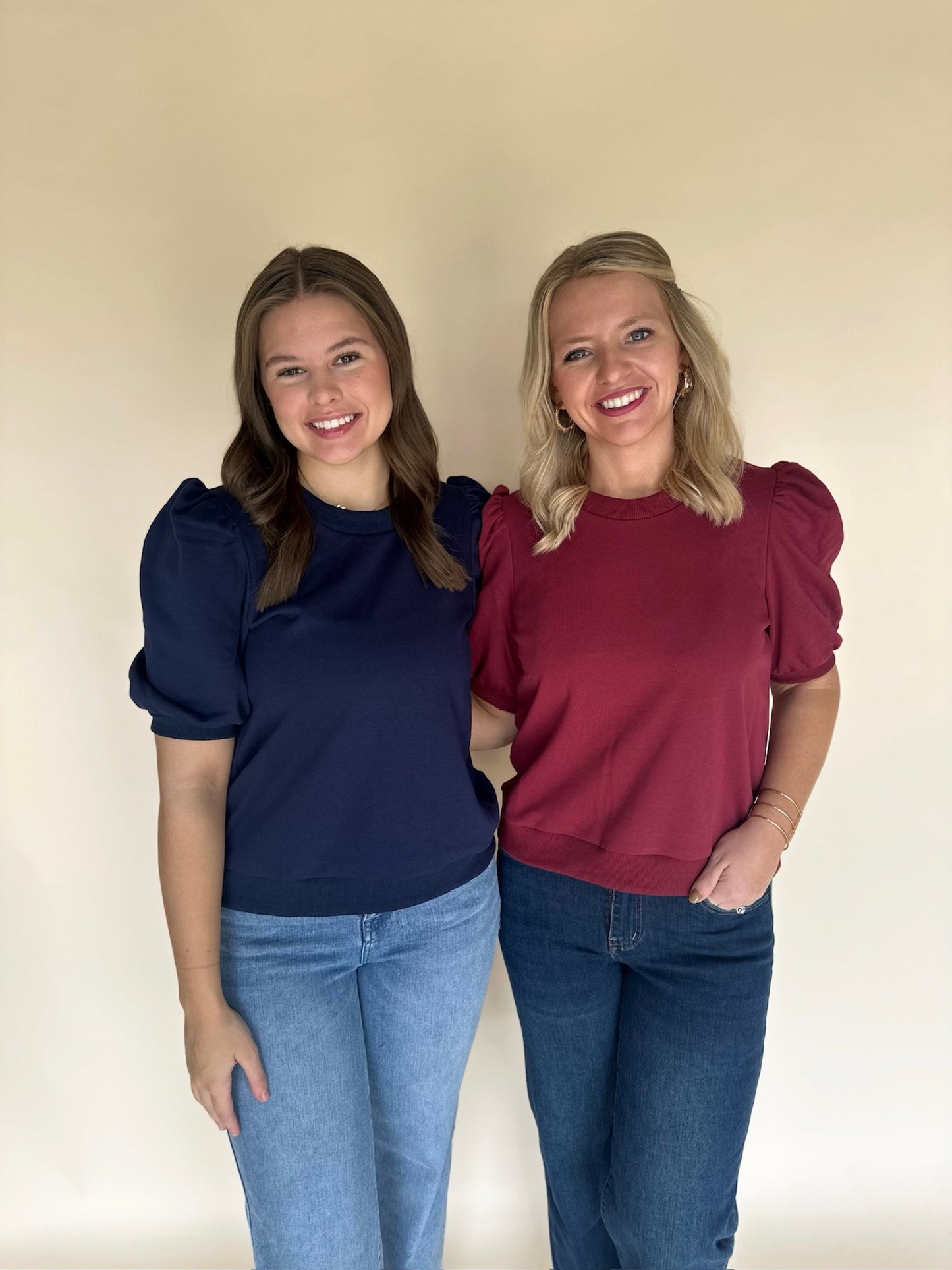 Zyla Puff Sleeve Sweatshirt