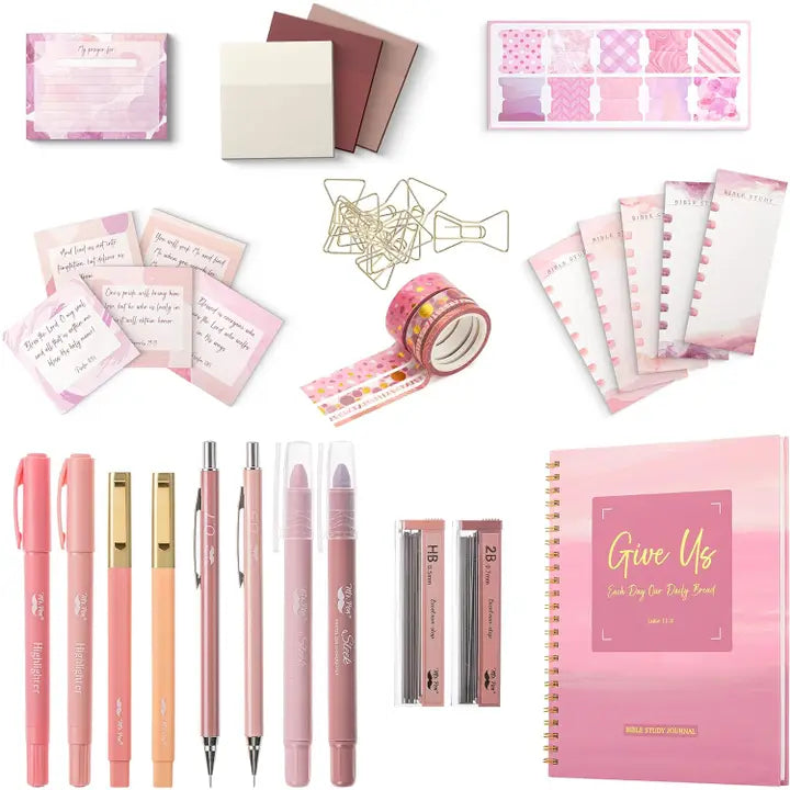 Mr. Pen Pink Bible Journaling Kit