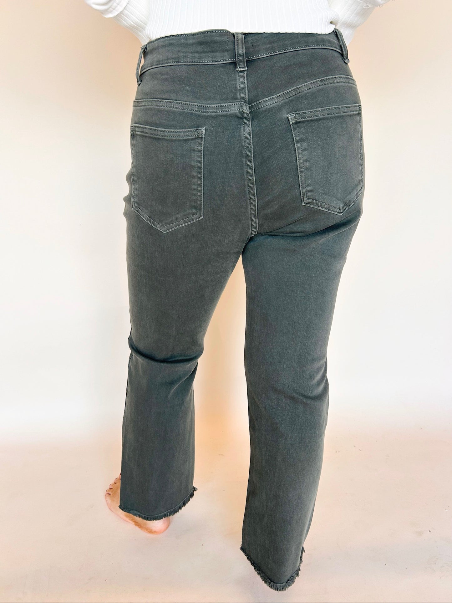 Genesis Frayed Ankle Bootcut