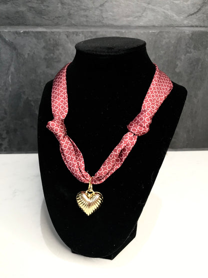 Serafina Scarf Charm Necklace
