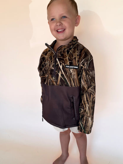 Youth Realtree Marshland Quarter Zip