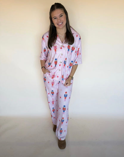 Nutcrackers Christmas Lounge Pants Set