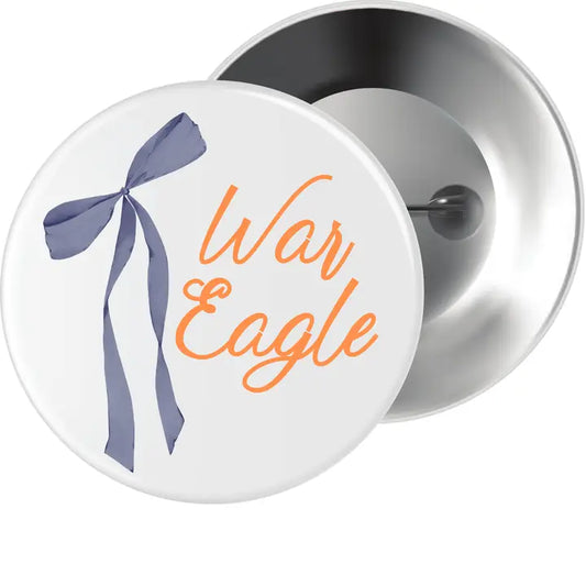 War Eagle Bow Button