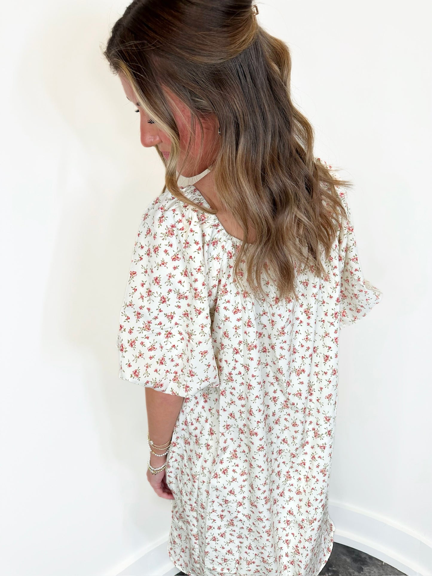 Iris Floral Mini Dress