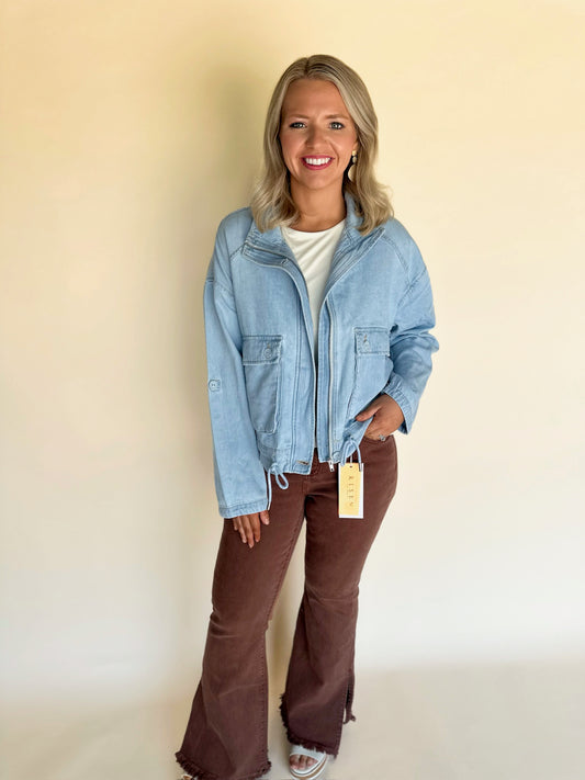 Briya Oversized Cargo Jacket
