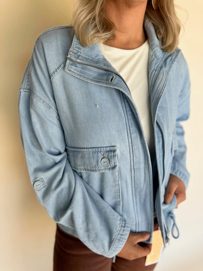 Briya Oversized Cargo Jacket