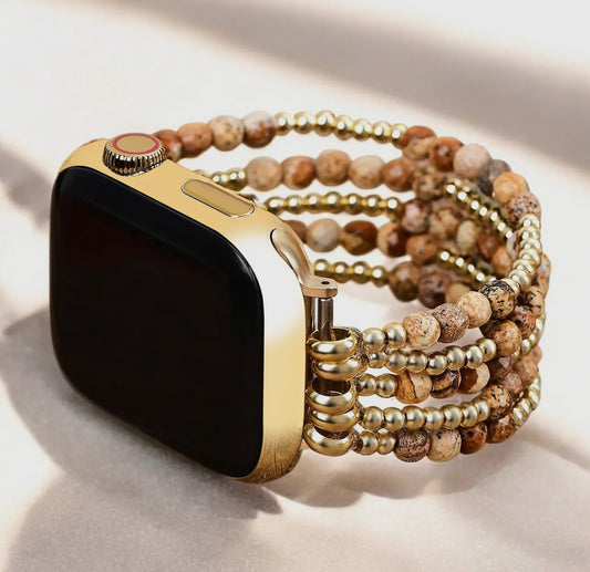 Beaded Stretch Apple Watch Bracelet