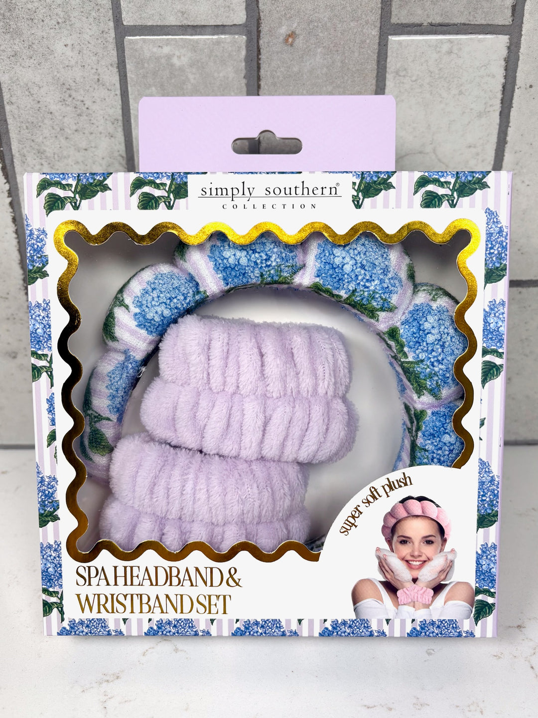 Spa Headband &amp; Wristband Set