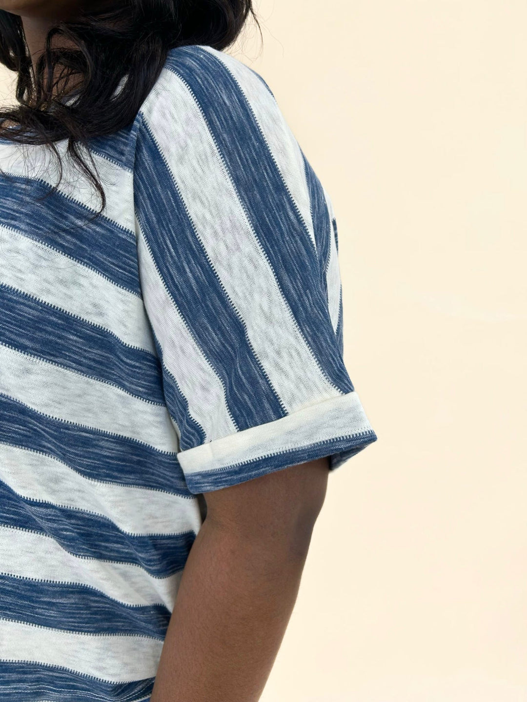 Hattie Heathered V-Neck Top