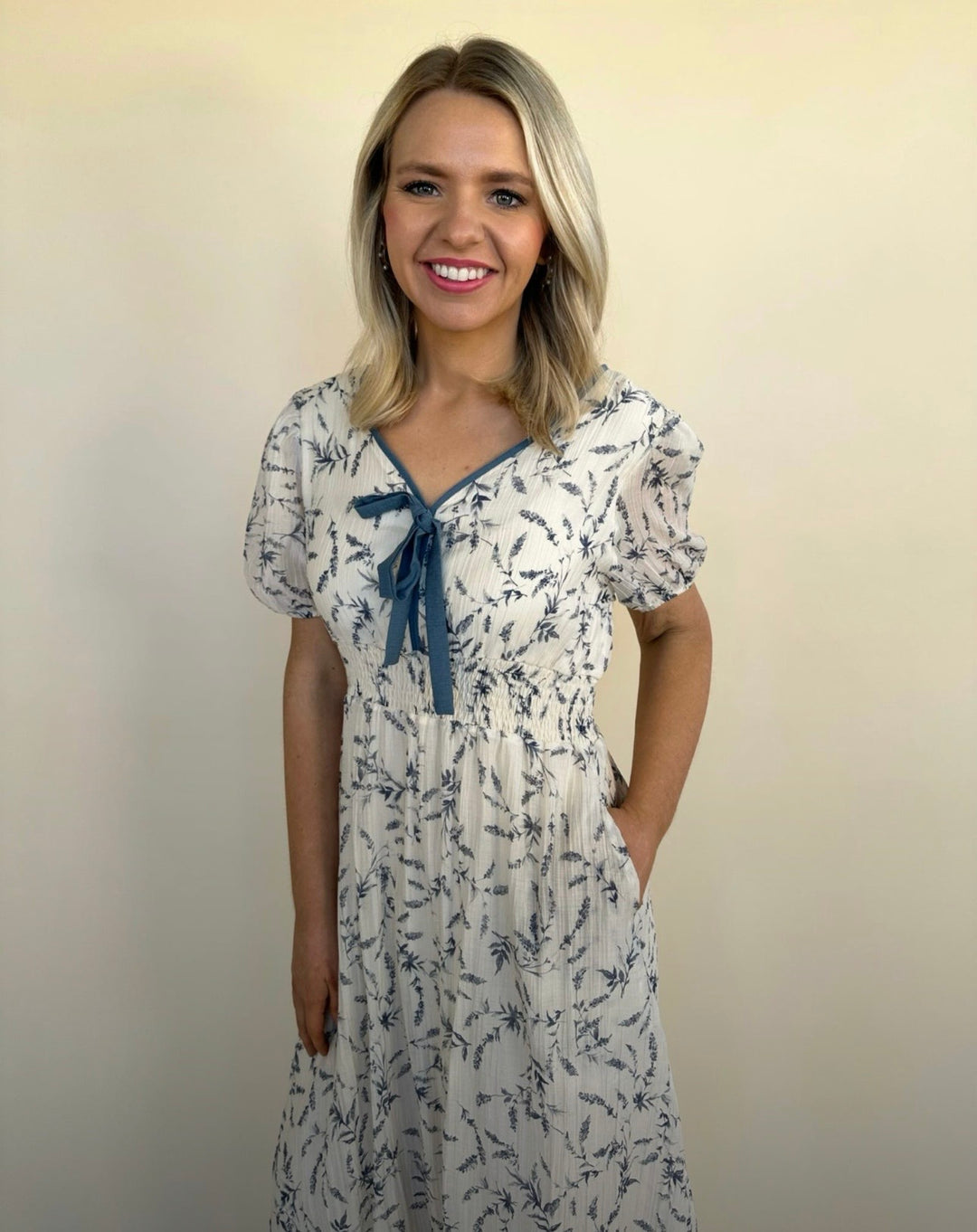 Zoya Floral Bow Dress