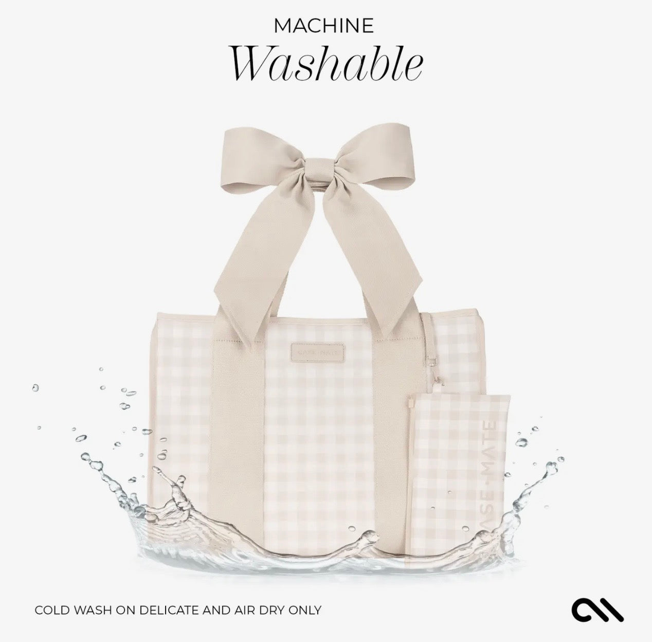 Case-Mate Latte Gingham Bow Jelly
Tote Bag