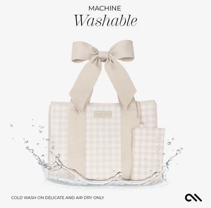 Case-Mate Latte Gingham Bow Jelly
Tote Bag