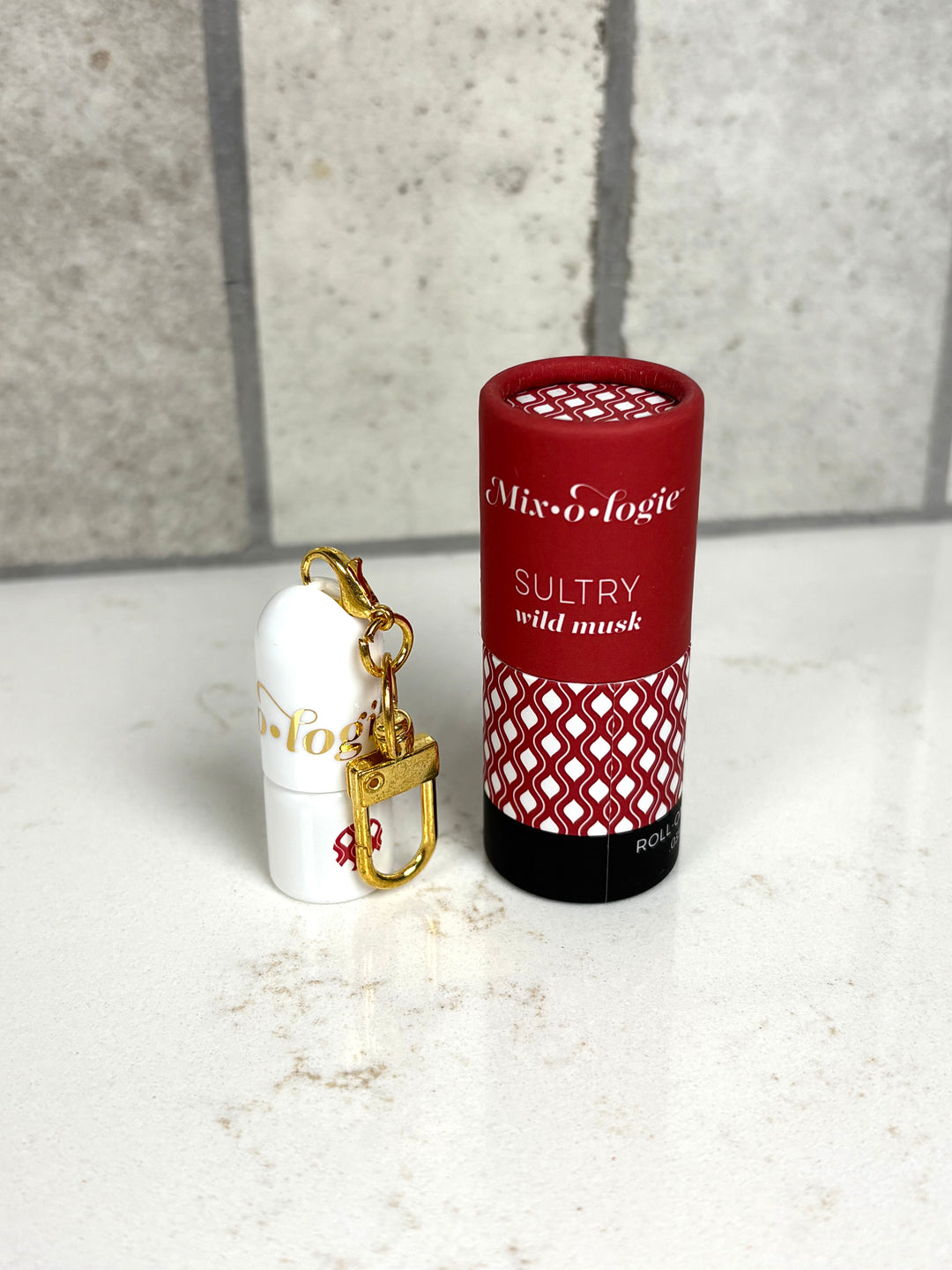 Mini Roll On Perfume Keychain