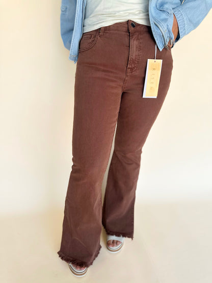 Cynae High Rise Flare Pants